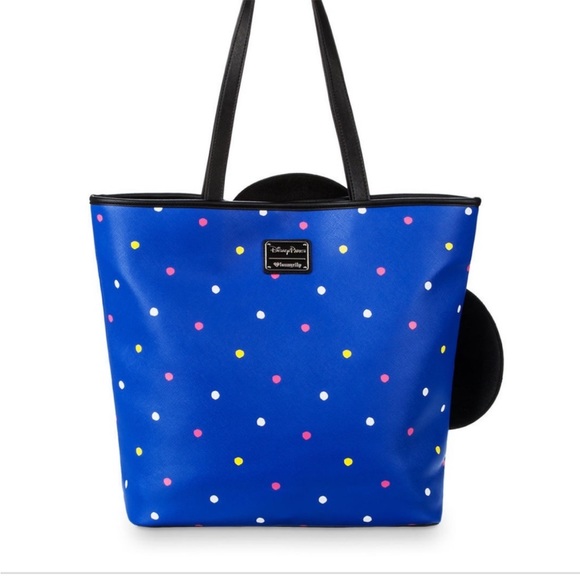 Loungefly Minnie Mouse Tote 💙 - Picture 2 of 3